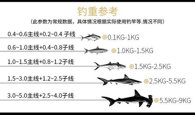 双铅大力马主线线组成品，品质与技术的完美结合